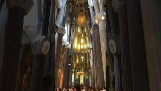 The Largest Unfinished Catholic Church in the World shorts sagradafamília church barcelona [upl. by Allianora]