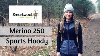 Smartwool Merino 250 Sport Hoody Tested amp Reviewed [upl. by Kursh]