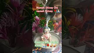 Namah Shivay namah Shivayharegovind laddugopal laddu Gopal good morning Radhe Radhe 🙏🏻🌹 [upl. by Nallac671]