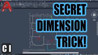 AutoCAD How to Add Dimensions The Easy Way [upl. by Zitvaa487]