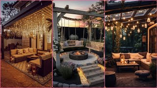 Simple and Cozy Outdoor Patio Design l Patio Remodeling Ideas l Cozy House Patio [upl. by Vitek]