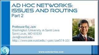 Ad Hoc Networks Issues and Routing Part 2  OLSR [upl. by Ahseyn]