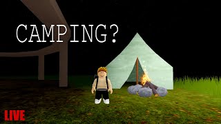 Camping In Roblox [upl. by Ticon302]