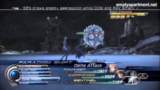 Final Fantasy XIII2  Black Chocobo Monster Location [upl. by Nalehp908]