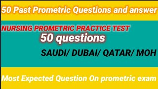 SAUDI PROMETRIC QUESTIONS AND ANSWERS REAL PROMETRIC PRACTICE TEST WITH ANSWERS [upl. by Lyndes937]