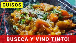 Receta de Buseca Italiana  Buseca y Vino Tinto  😱 MONDONGO 😳 [upl. by Aurelius]