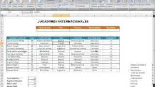 27Filtros Avanzados en Excel 2007 Parte 2 [upl. by Sherar]