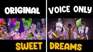 TROLLS 3 BAND TOGETHER Velvet amp Veneer Sweet Dreams Original VS Voice only [upl. by Parfitt]