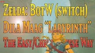 Zelda BotW Dila Maag Labyrinth  The Easy Way [upl. by Methuselah509]