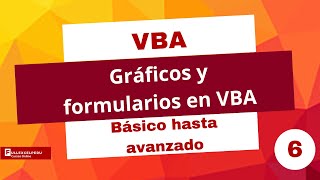 Gráficos y formularios en VBA  Temas especiales  Sesión 06 [upl. by Ahsitul]