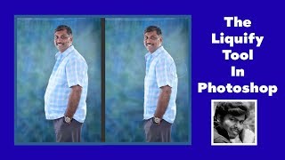 liquify photoshop  Nila Racigans Tamil tutorial [upl. by Trebma]