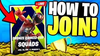 How To JOIN Tournaments in Fortnite 2024 Enter Cash Cups In Fortnite PS5 PS4 Xbox PC Switch [upl. by Anerom862]