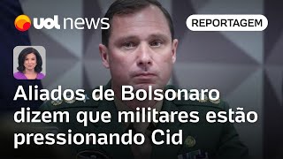 Aliados dizem que militares estão pressionando Mauro Cid para culpar Bolsonaro  Raquel Landim [upl. by Matuag]