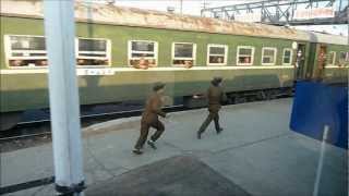 Inside North Korea by an American Tourist  Part 1 of 4 HD TRAIN PORTION [upl. by Nueormahc639]