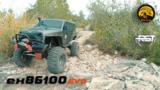 RGT ex86100 EVO  LA COVALTA  rgtex86100 crawling crawlerrc rccrawler rgt gopro [upl. by Ettigdirb]