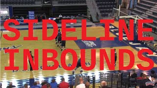 Learn a Fantastic Sideline Inbounds Play  Basketball 2016 53 [upl. by Eatnohs]