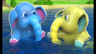 एक मोटा हाथी  Ek Mota Hathi  Hindi Nursery Rhyme amp Kids Song [upl. by Attemaj546]