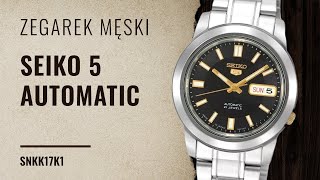 Zegarek Seiko Automatic SNKK17K1  Zegarowniapl [upl. by Yral365]