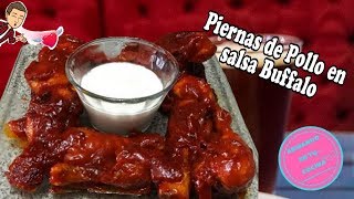 Piernitas de pollo bufalo  hot wings [upl. by Griseldis]