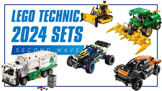 LEGO Technic 2024 SECOND WAVE [upl. by Anitan81]