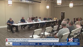 Meeting held in Ritchie County to discuss dangerous chemicals found in water [upl. by Ahseined]