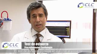 Procedimiento cardiología Test de esfuerzo Clínica Las Condes [upl. by Relyk]