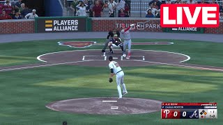 🔴LIVE NOW Atlanta Braves vs Philadelphia Phillies  Aug 22 2024 MLB Full Game  MLB 24 EN VIVO [upl. by Naivaf]