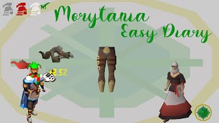 OSRS Morytania Easy Diary Guide  Ironman Approved [upl. by Newra]