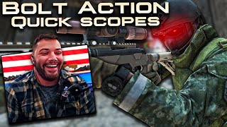 Taking The QUICK SCOPE Bolt Action to RESERVE  Escape From Tarkov [upl. by Agle]