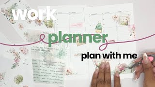 work planner plan with me  April 29  May 3 2024 [upl. by Sylas]