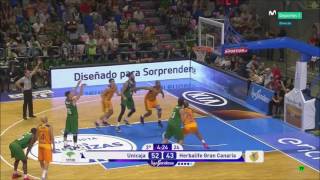 Nemanja Nedovic vs Gran Canaria [upl. by Karalee]