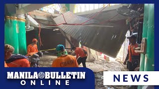 Second floor of the St Peter Parish Church collapses during Ash Wednesday Mass [upl. by Aicilyt]