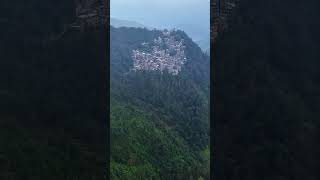 A small town on the mountaintop of China travel mountains [upl. by Goldsworthy]