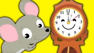 Hickory Dickory Dock  garderie rimes pour les enfants  Kids Songs in French [upl. by Claus]