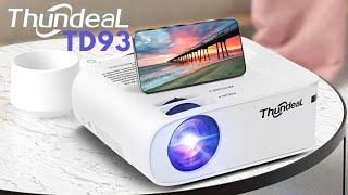 ThundeaL TD93 1080P Mini Projector  Exclusive Discount OFFER [upl. by Heyer]