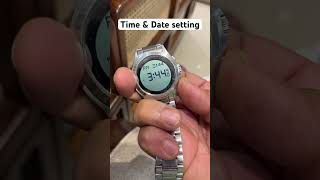 Alfajr watch time setting  time and date setting  alsalah  Alfajr original watch shorts [upl. by Ikcir]