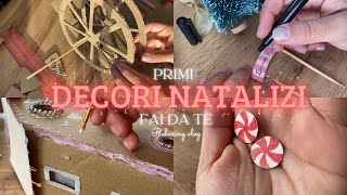 DECORI NATALIZI FAI DA TE 🎄🎀 GALLINE AFFASCINANTI 🐦‍⬛ Relaxing vlog [upl. by Andreana]