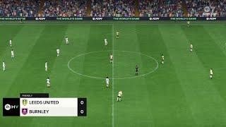 Leeds United vs Burnley 14092024 EFL Championship EA FC 24 [upl. by Meggs]