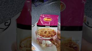 Shan masala recipe 😋foryou foryoupage cooking food millionviews goviral ytshorts viralshorts [upl. by Anaiviv550]