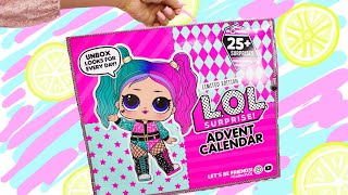 LOL Surprise OOTD Advent Calendar 2020 New Exclusive Doll [upl. by Eceinehs]