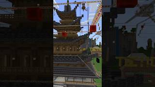 Japanischer Tempel in Minecraft  Build a Temple  City Builds in Minecraft  Tempel bauen in MC [upl. by Zuliram421]