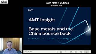 AMT Base Metals Outlook  February 2023 [upl. by Irrok]