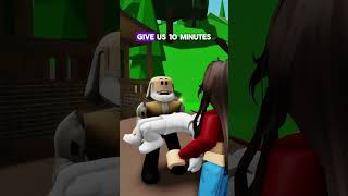 He has a ghost friend on roblox part 2 shorts roblox viral highlights brookhaven [upl. by Eidnar]