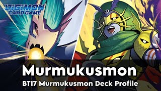 Mastemon Package  BT17 Murmukusmon  Deck Profile [upl. by Sucramrej]