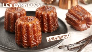 La VRAIE RECETTE des CANNELÉS Bordelais  Recette facile [upl. by Thorny]