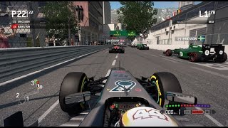 F1 2013 Gameplay Monaco 100 Race Lewis Hamilton [upl. by Palumbo595]