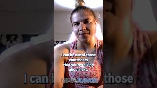 Miranda Maverick breaks down pretty girl on instagram Tracy Cortez womens flyweight division [upl. by Eimme878]