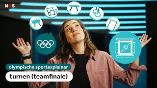 Zo werkt de TEAMFINALE turnen op de OLYMPISCHE SPELEN  Sportexplainer  NOS Sport [upl. by Esiuol]