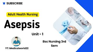 Introduction of Medical and Surgical Asepsis  Adult Health Nursing  Medical Surgical Nursing [upl. by Shultz]