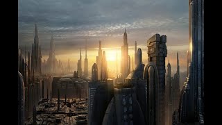 Star Wars Episode I  The Phantom Menace Planet Coruscant 4K ULTRA HD [upl. by Eberhart21]